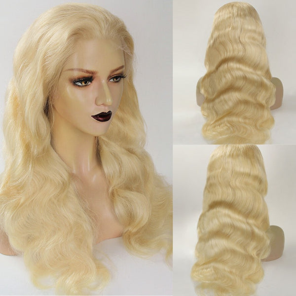 Upgrade 2.0 | 613 Blonde Skinlike Real HD Lace 13x6 Full Frontal Wigs Body Wave