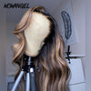 WOWANGEL Blonde Highlight Balayage 13x6 Skinlike Real HD Lace Front Wig Body Wave