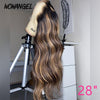 WOWANGEL Blonde Highlight Balayage 13x6 Skinlike Real HD Lace Front Wig Body Wave
