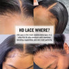 5x5 Lace Closure HD Lace Invisible Hairline All Textures
