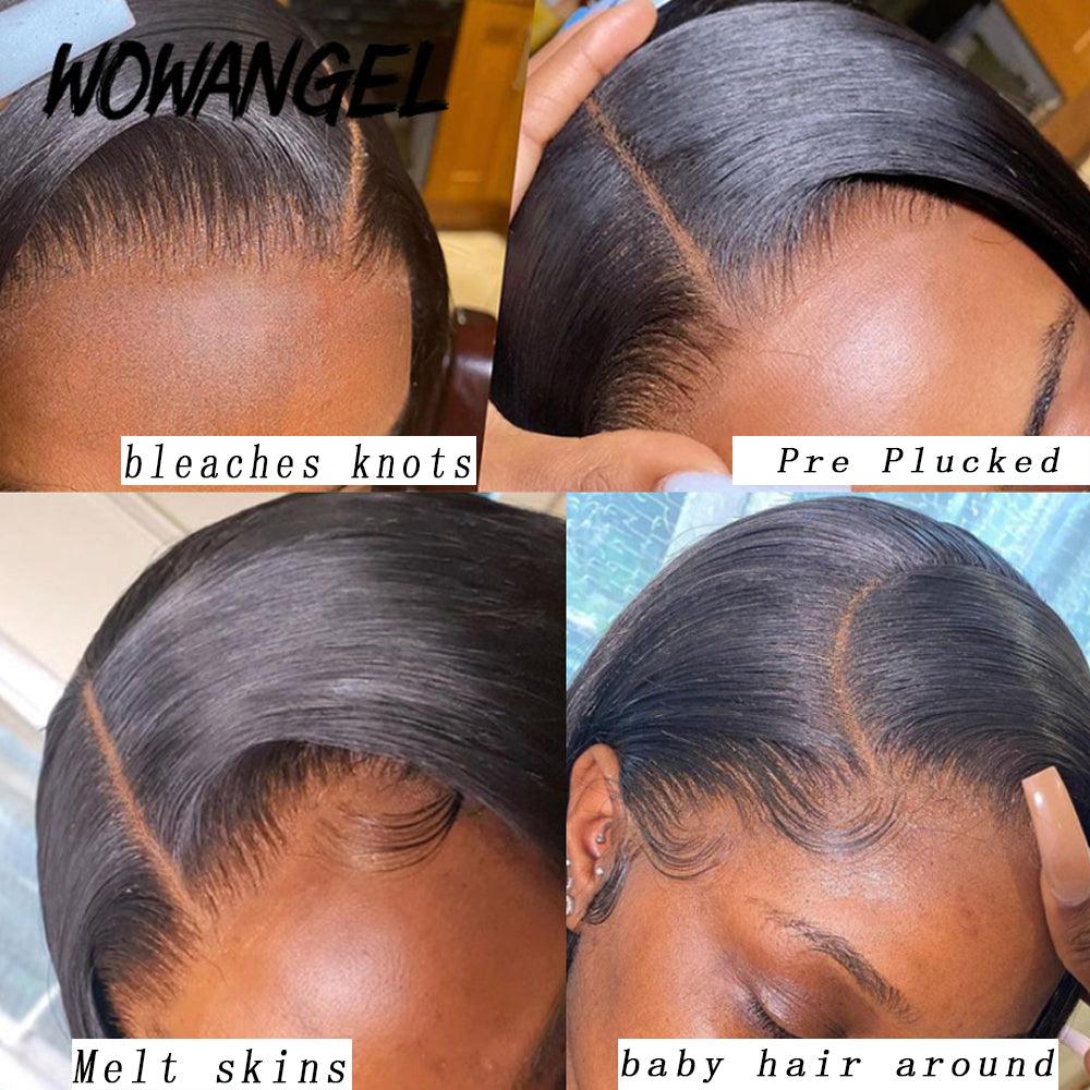 Wow Angel lace closure with bleached knots and baby hair