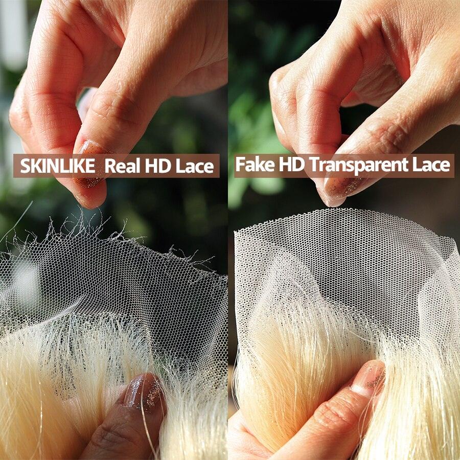 Lace Frontal Only, 613 Blonde Skinlike Real HD Lace Frontal Only, HD Lace Piece - wowangel