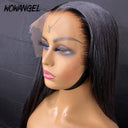 UK Shipping | Skinlike Real HD Lace 13X6 Full Frontal Wig Silk Straight - wowangel