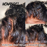 UK Shipping | Skinlike Real HD Lace Frontal 13x6 13x4 2x6 6x6 5x5 Lace Closure Pieces - wowangel
