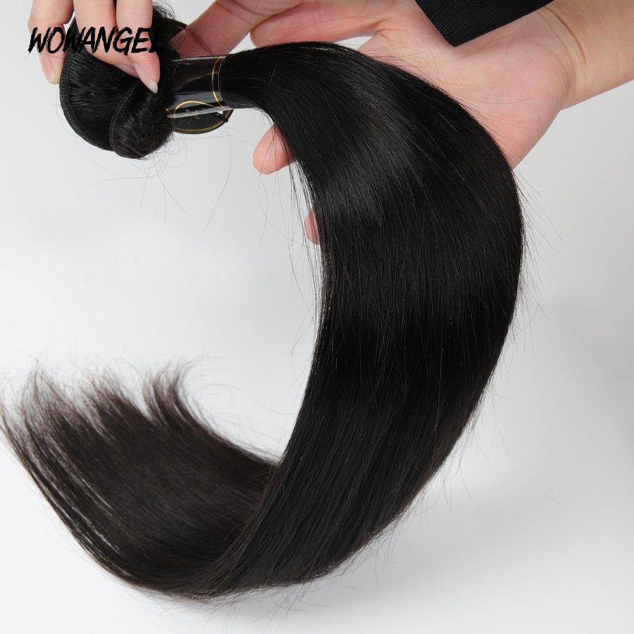 WOWANGEL straight human hair bundle