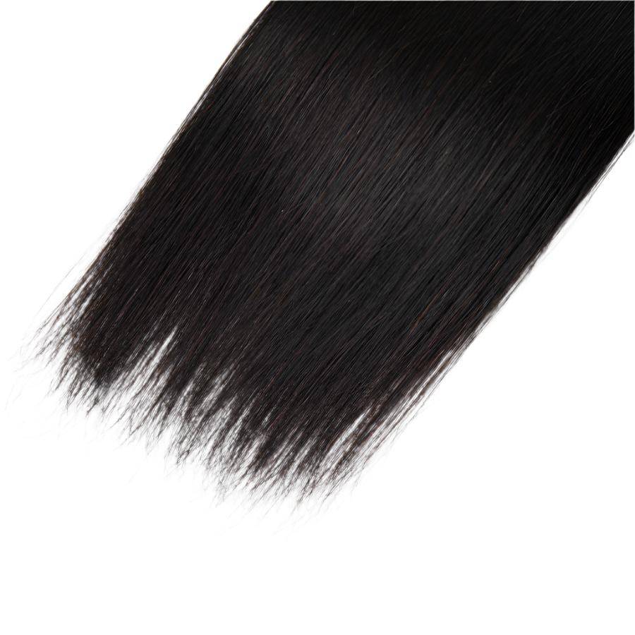 Close-up of straight WOWANGEL hair ends