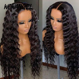 WOWANGEL Wear & Go 5X5 Skinlike Real HD Lace Closure Wig Loose Deep Wave - wowangel